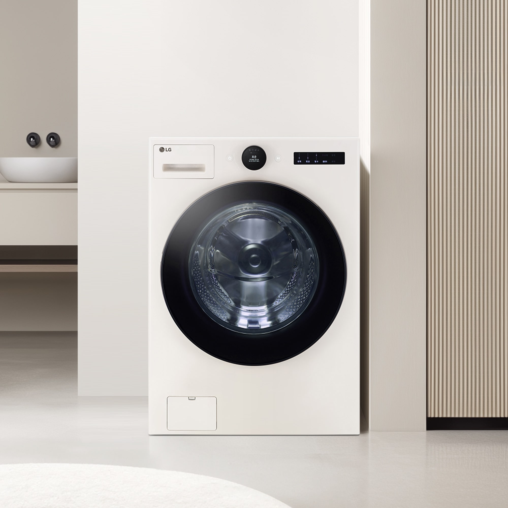 세탁기 LG 트롬 AI 오브제컬렉션 세탁기 (FX25EF.AKOR) 줌이미지 1