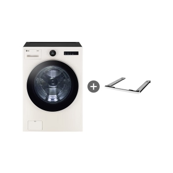 LG 트롬 오브제컬렉션 세탁기 + 스태킹키트 23kg  1등급