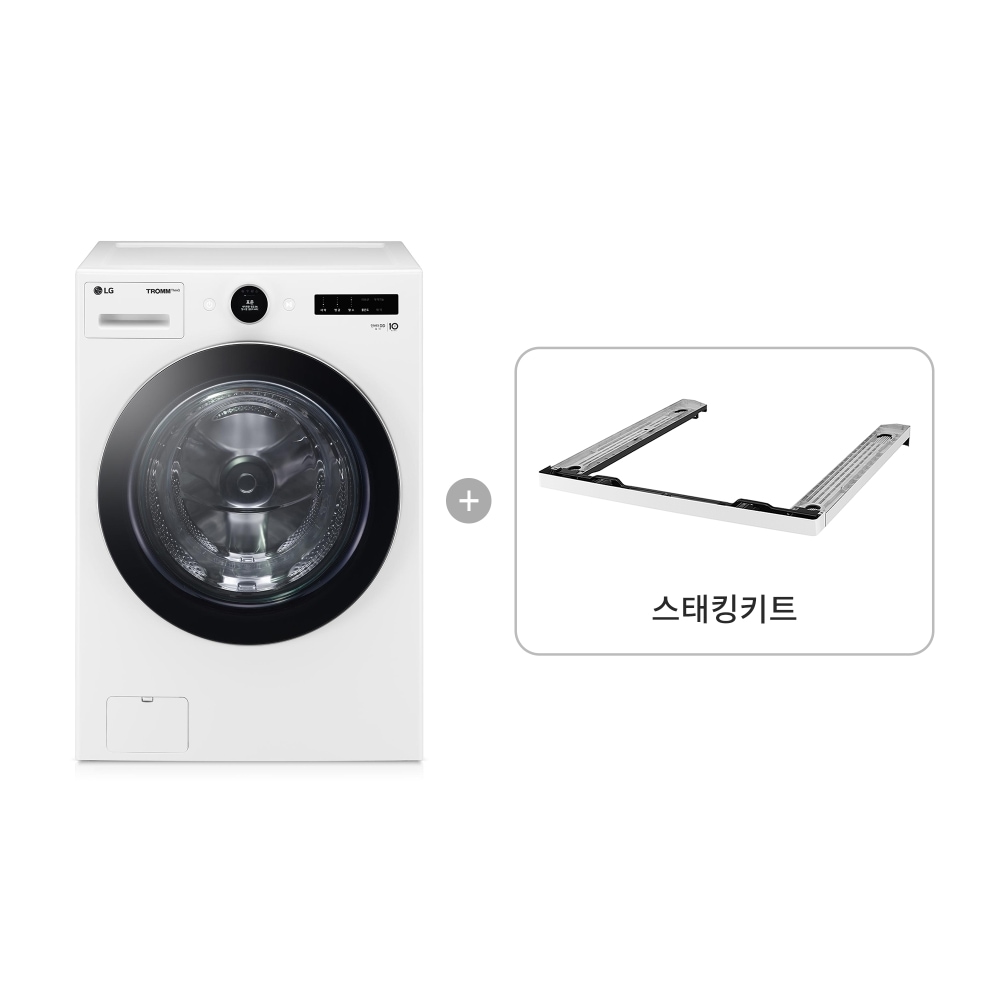 세탁기 LG 트롬 세탁기 + 스태킹키트 (FX23WNA-KW.AKOR2) 메인이미지 0