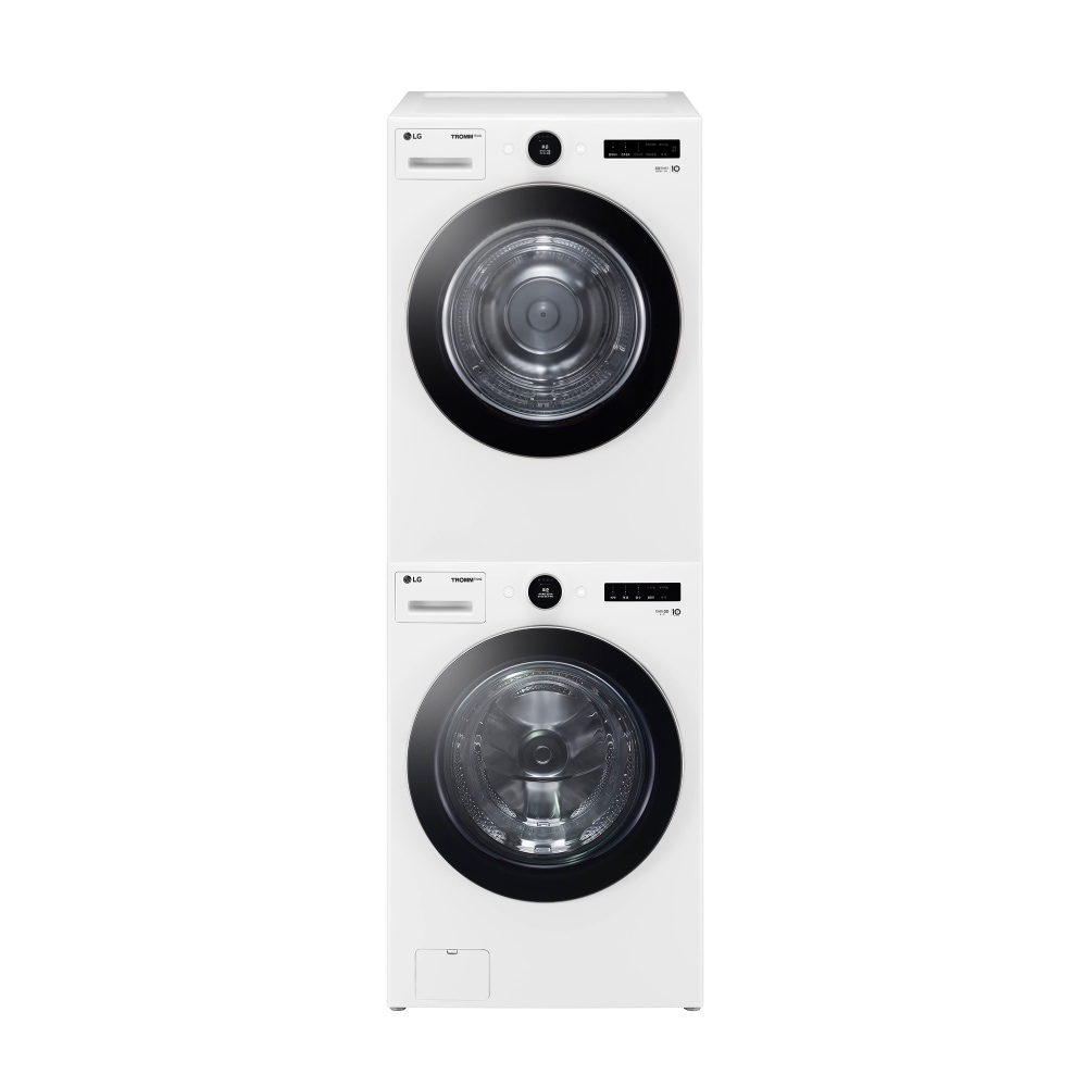 세탁기 LG 트롬 세탁기 + 건조기 + 스태킹키트 (KX24WS-2WA.AKOR2) 메인이미지 0