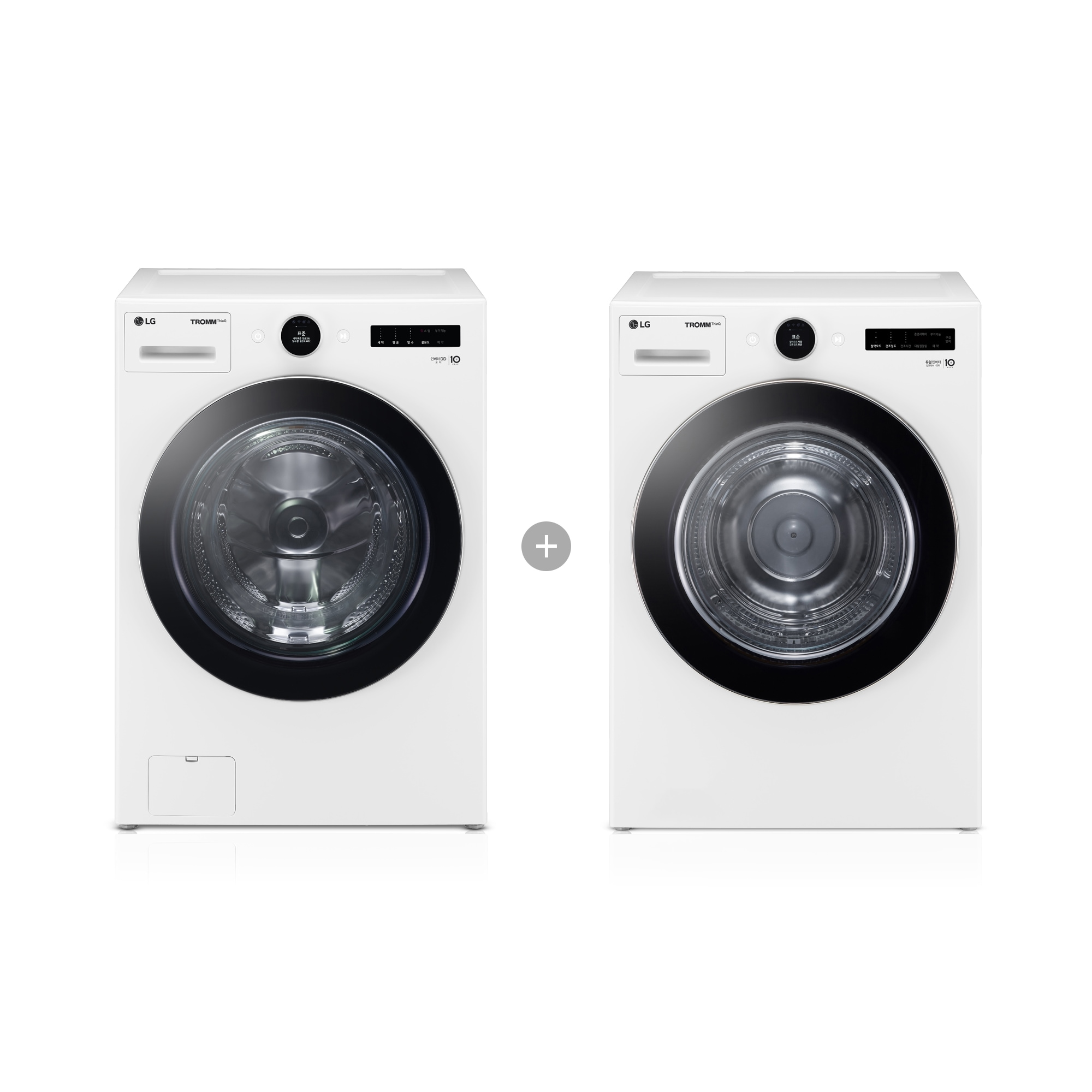 세탁기 LG 트롬 세탁기 + 건조기 (FX24WS-2WA.AKOR2) 줌이미지 1