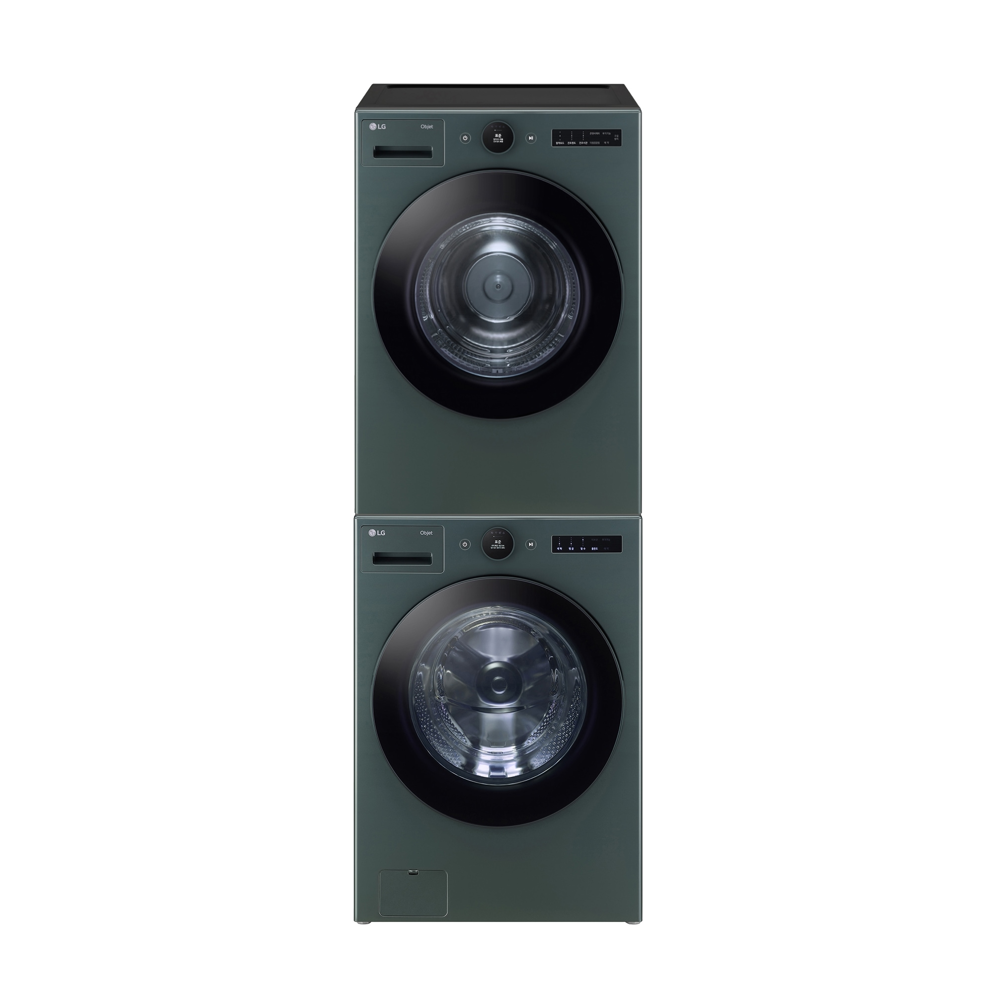 세탁기 LG 트롬 오브제컬렉션 세탁기 + 건조기 + 스태킹키트 (FX24GNG-GNG.AKOR2) 줌이미지 1