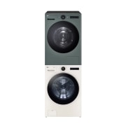 세탁기 LG 트롬 오브제컬렉션 세탁기 + 건조기 + 스태킹키트 (KX4ENE-2GS.AKOR2) 썸네일이미지 1
