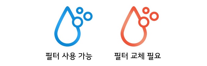 필터 교체시기를 알 수 있는 청정램프1