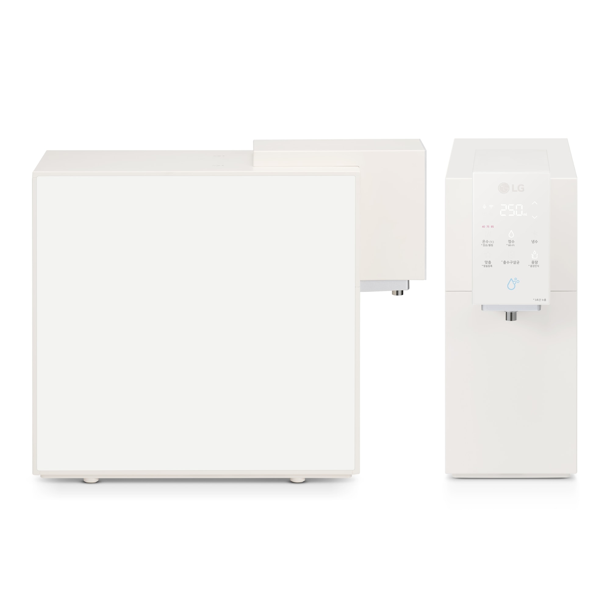 정수기 LG 퓨리케어 오브제컬렉션 정수기(음성인식/맞춤 출수, 냉온정) (WD508ACB.AKOR) 줌이미지 1
