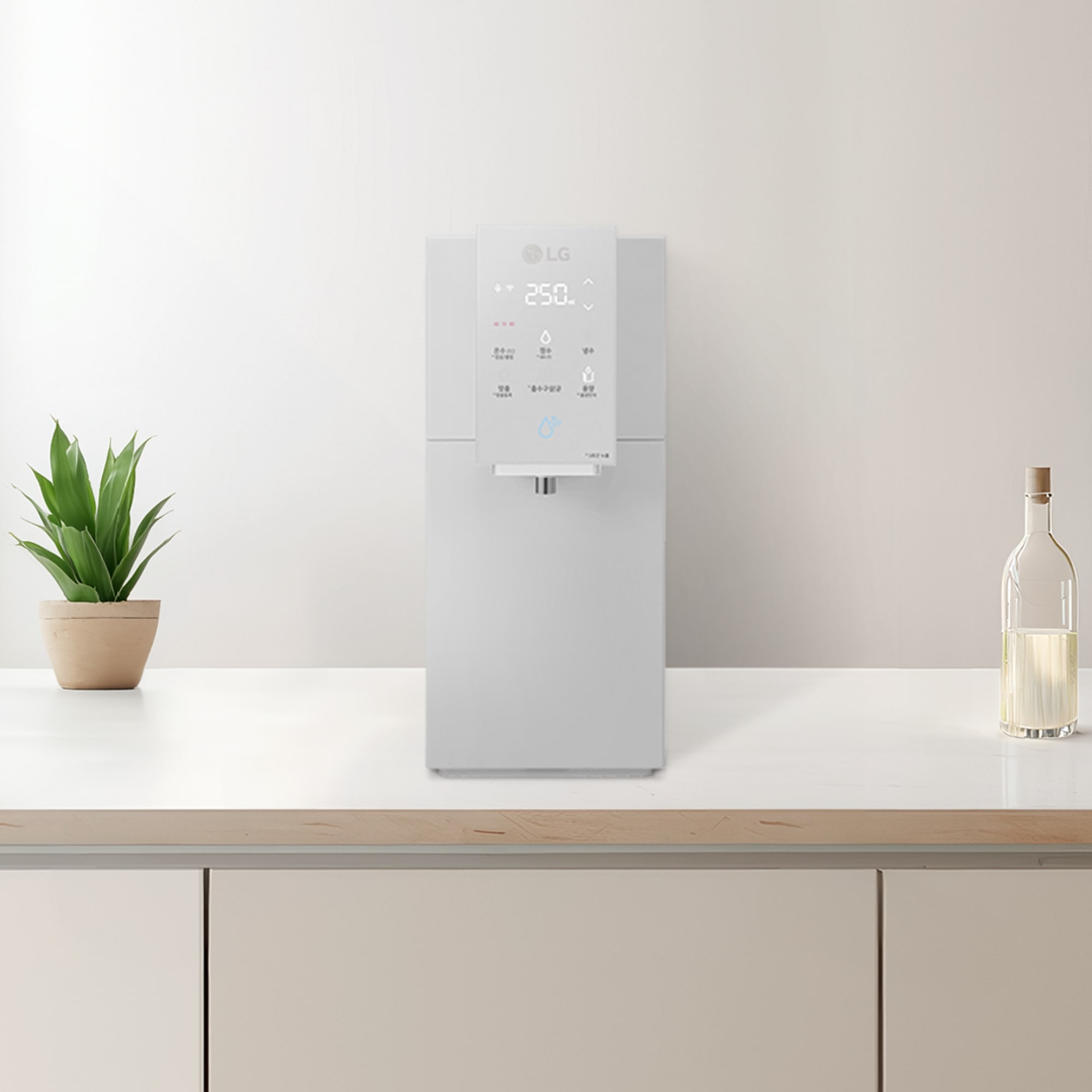정수기 LG 퓨리케어 오브제컬렉션 정수기(음성인식/맞춤 출수, 냉온정) (WD524ASB.AKOR) 줌이미지 1