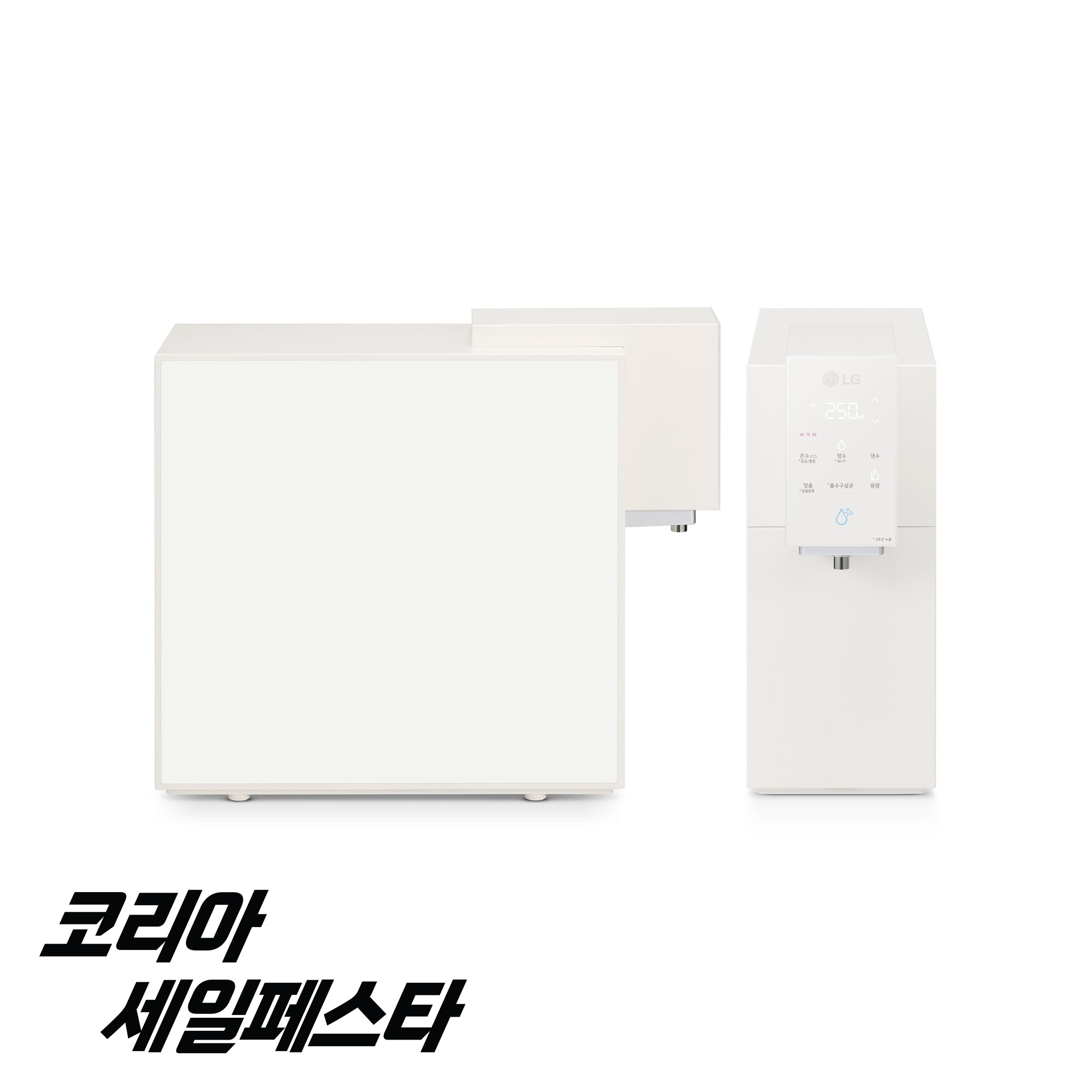 정수기 LG 퓨리케어 오브제컬렉션 정수기(맞춤 출수, 냉온정) (WD523ACB.AKOR) 메인이미지 0