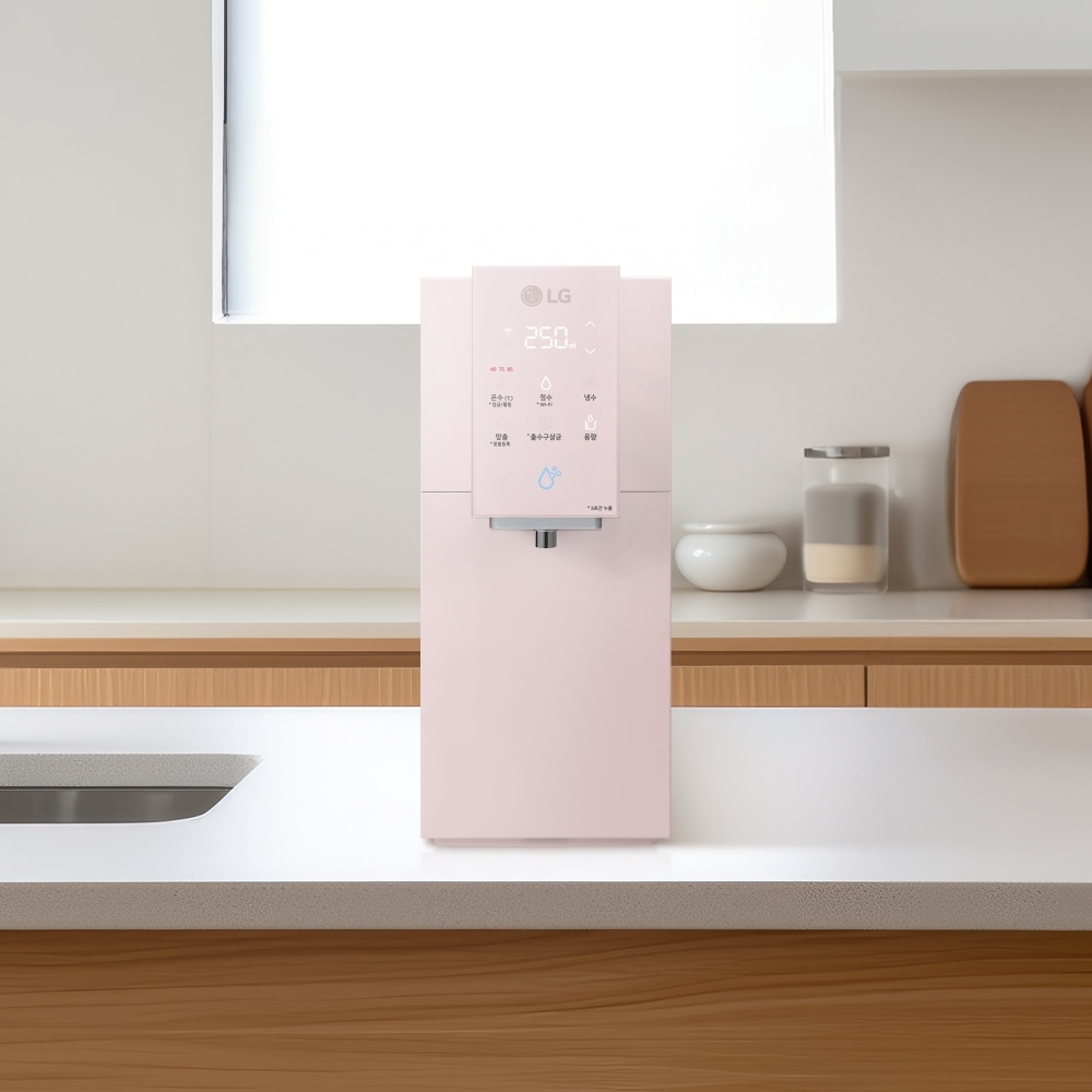 LG 업 가전 LG 퓨리케어 오브제컬렉션 정수기(맞춤 출수, 냉온정) (WD523APB.AKOR) 메인이미지 0