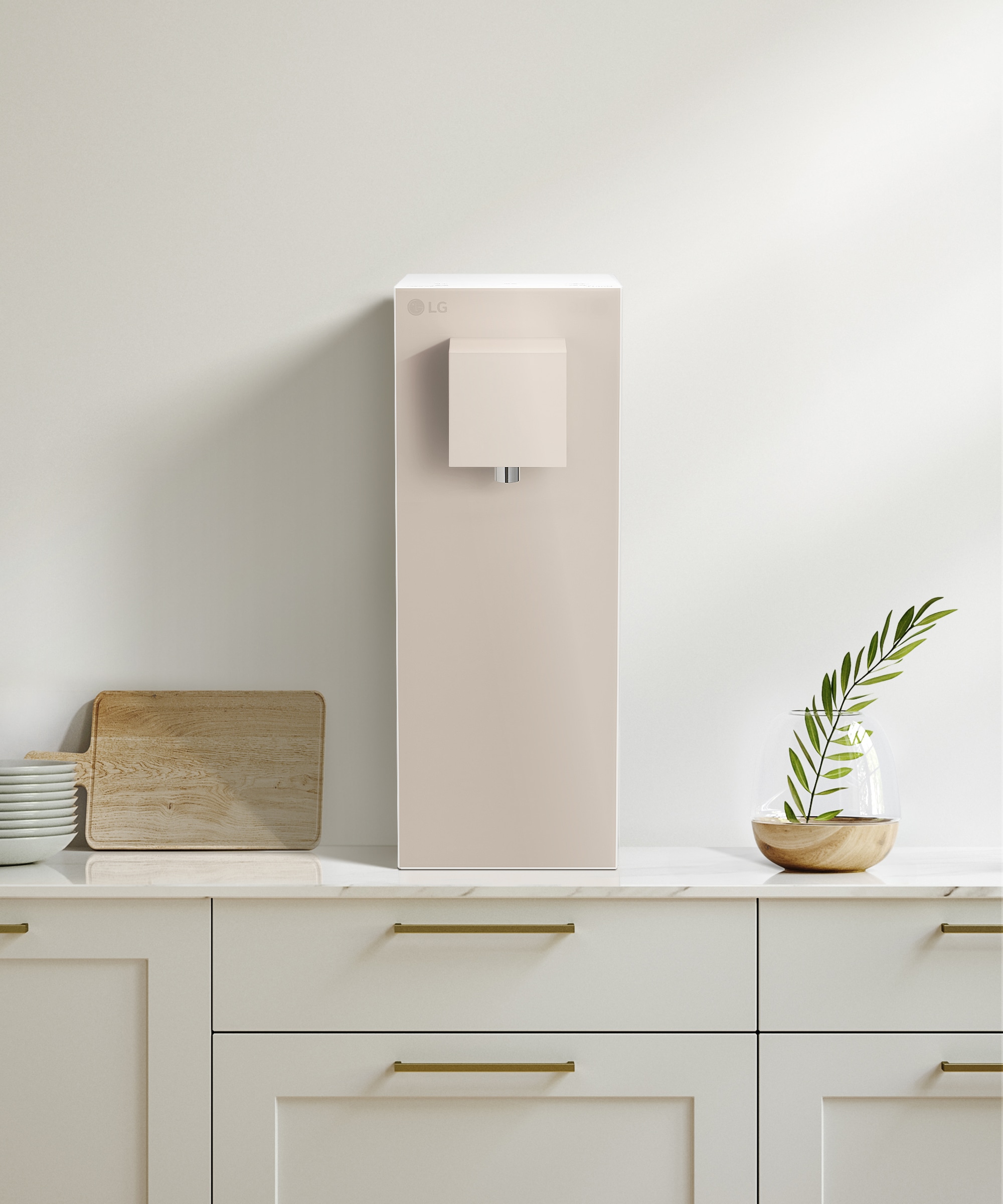 정수기 LG 퓨리케어 오브제컬렉션 정수기(라이트온, 온정)  (WD220MNB.AKOR) 메인이미지 0