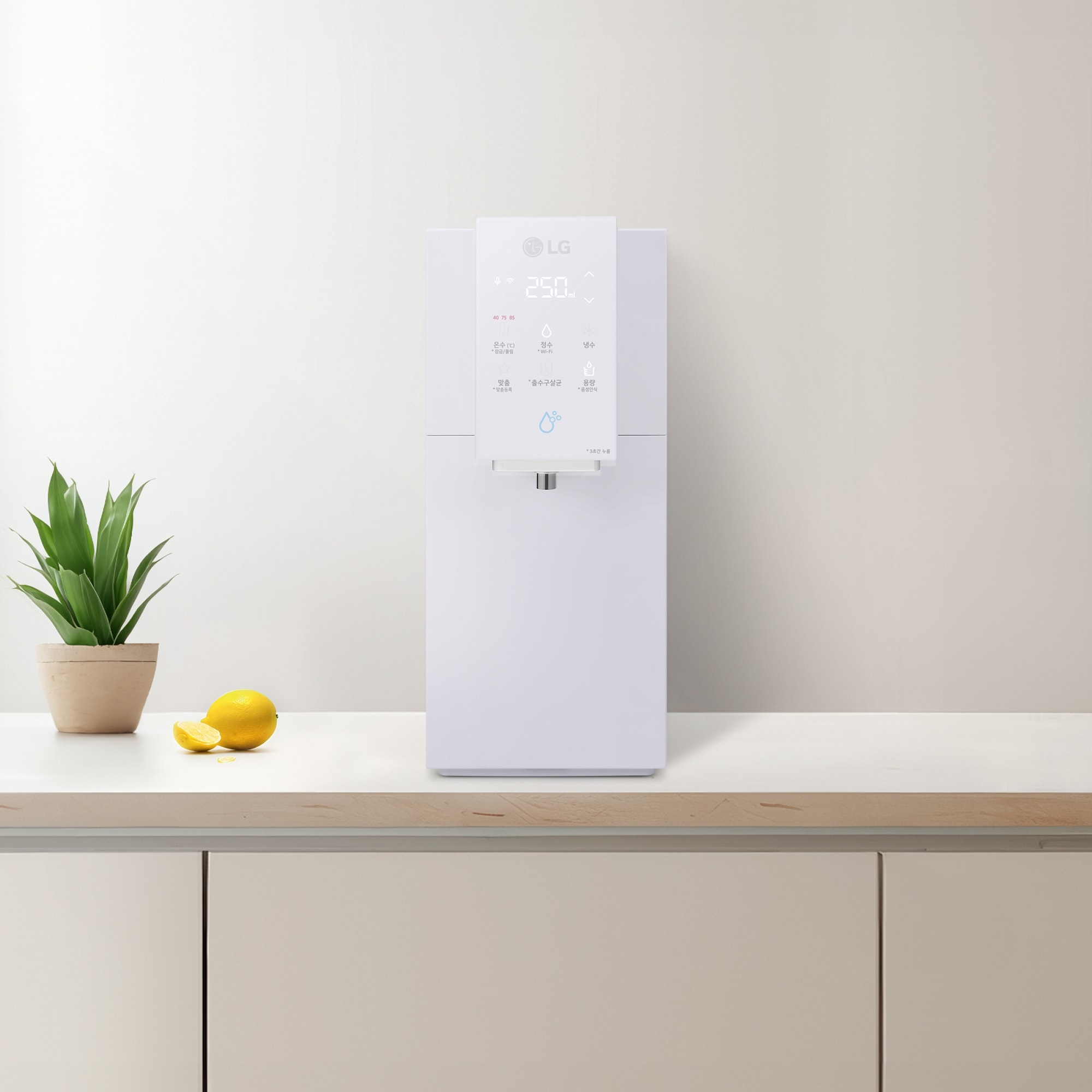 정수기 LG 퓨리케어 오브제컬렉션 정수기(음성인식/맞춤 출수, 냉온정) (WD524ARB.AKOR) 줌이미지 1