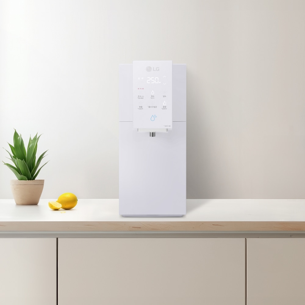 정수기 LG 퓨리케어 오브제컬렉션 정수기(음성인식/맞춤 출수, 냉온정) (WD524ARB.AKOR) 메인이미지 1