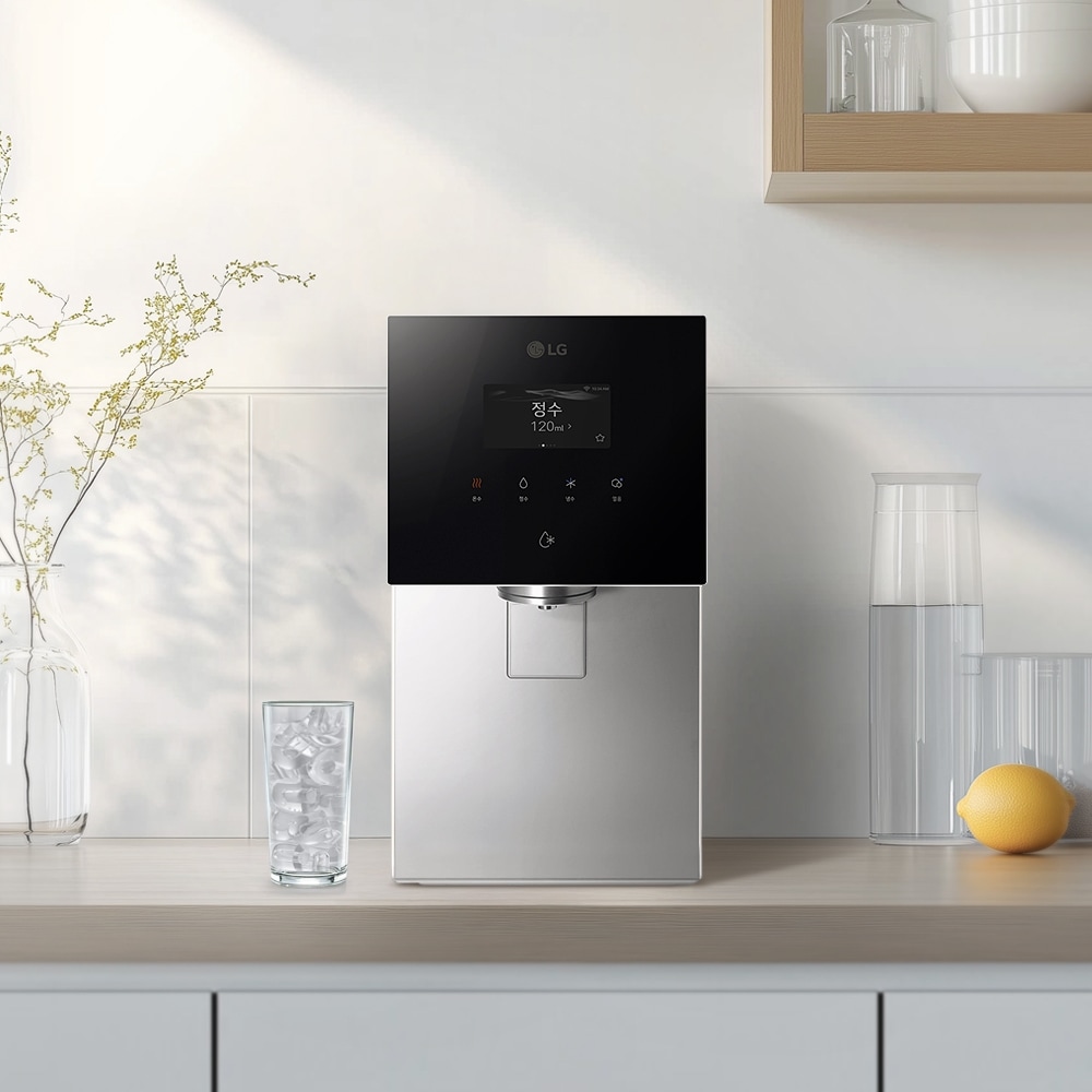 정수기 LG 퓨리케어 오브제컬렉션 얼음정수기 (WD721RK.AKOR) 메인이미지 1