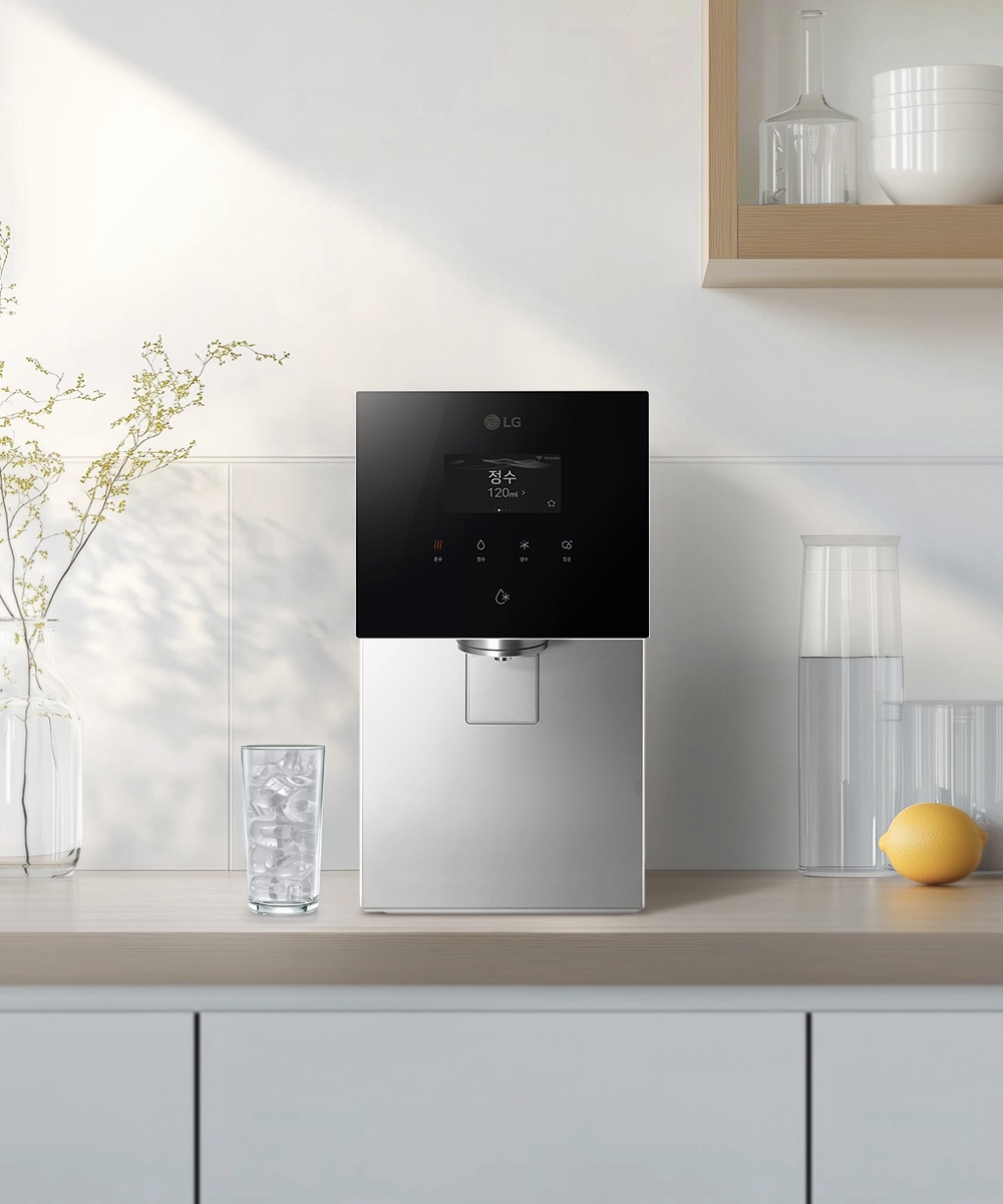 정수기 LG 퓨리케어 오브제컬렉션 얼음정수기 (WD721RK.AKOR) 메인이미지 0