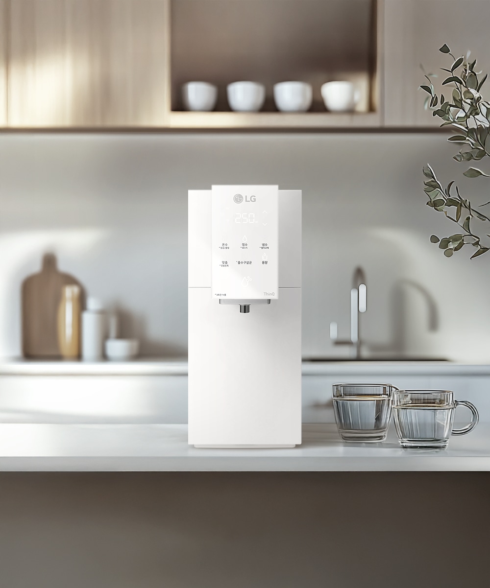 정수기 LG 퓨리케어 오브제컬렉션 정수기(맞춤 출수, 냉온정) (WD523VH.AKOR) 메인이미지 0