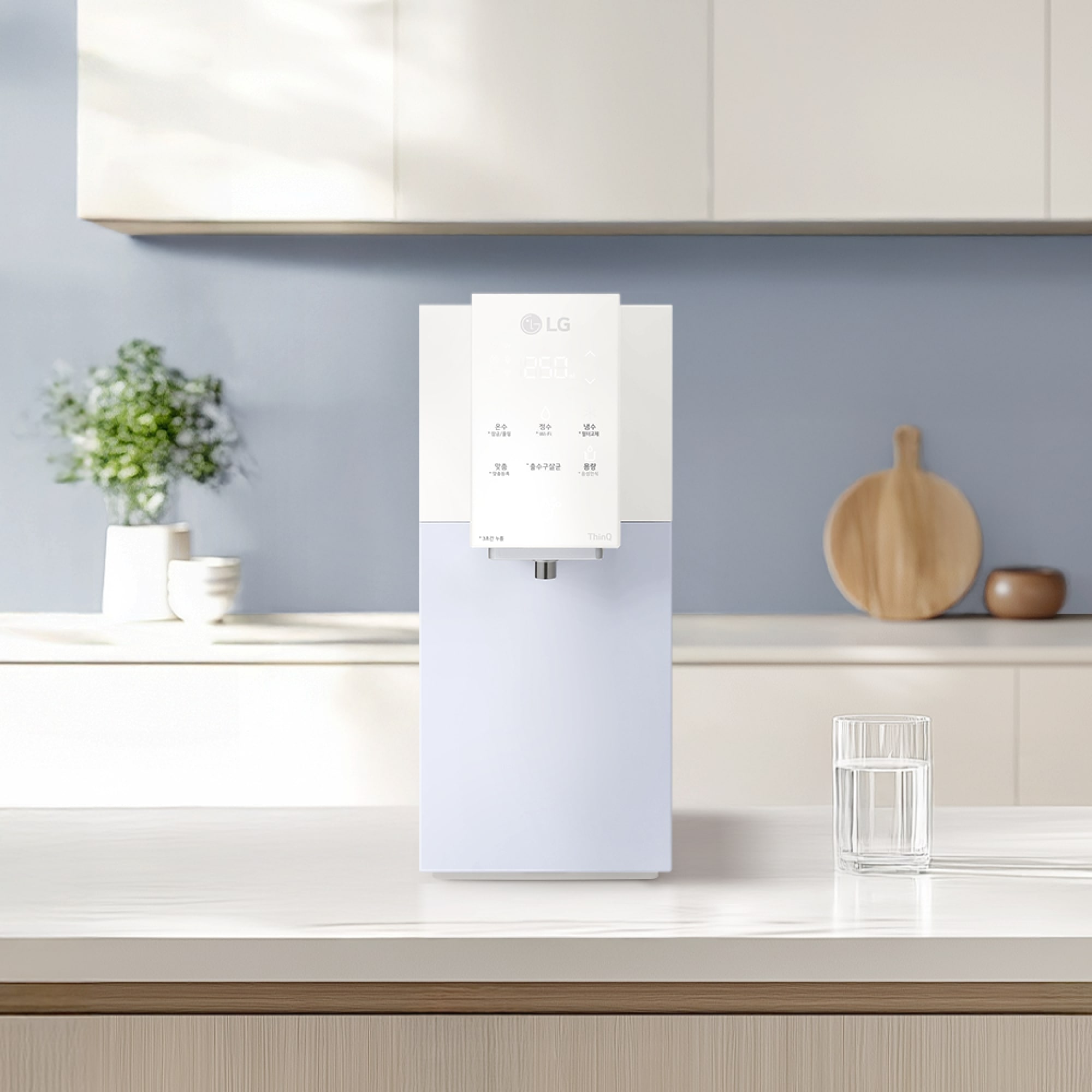 정수기 LG 퓨리케어 오브제컬렉션 정수기(음성인식/맞춤 출수, 냉온정) (WD524VHM.AKOR) 줌이미지 1