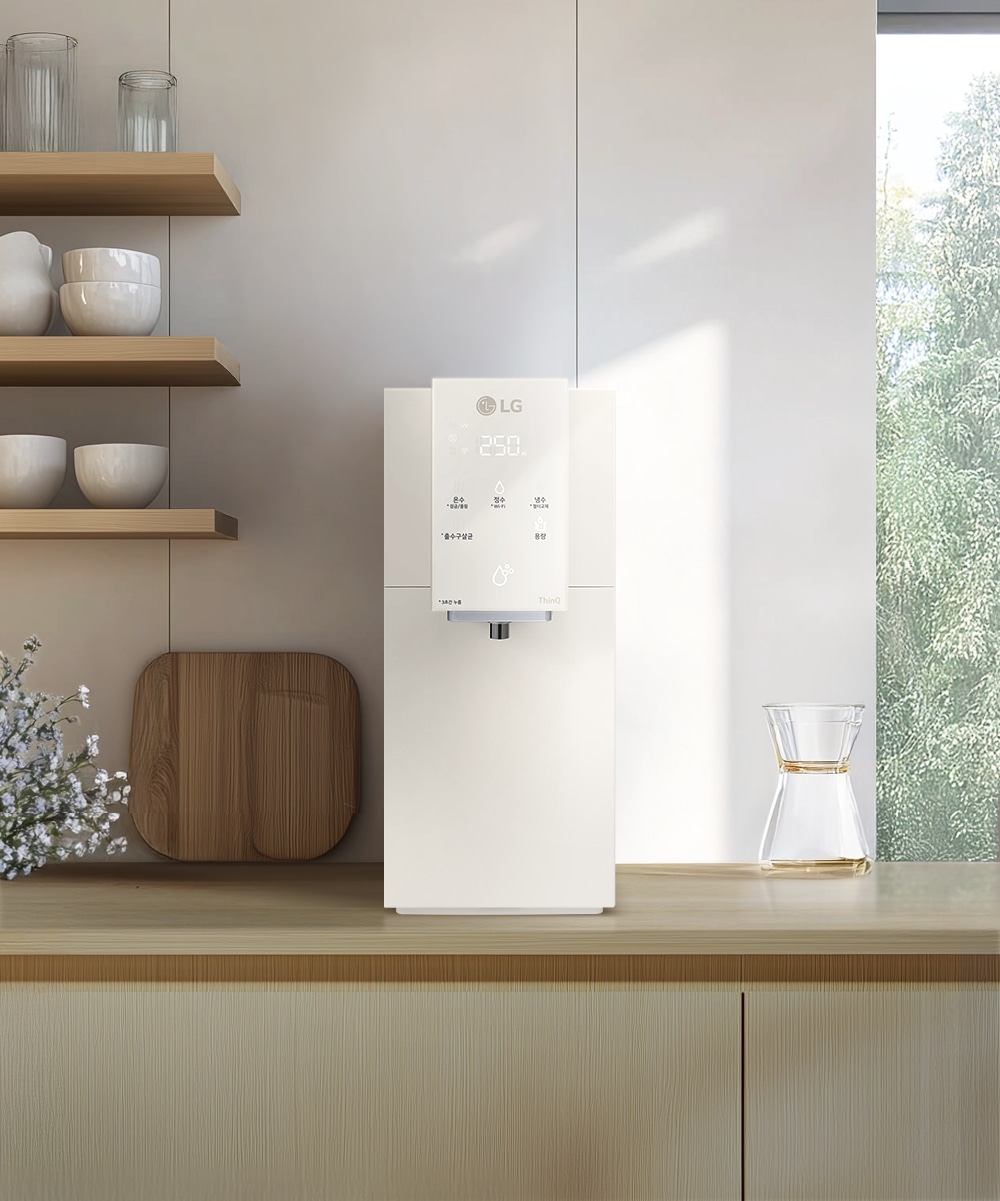 정수기 LG 퓨리케어 오브제컬렉션 정수기(맞춤 lite, 냉온정) (WD520VC.AKOR) 메인이미지 0