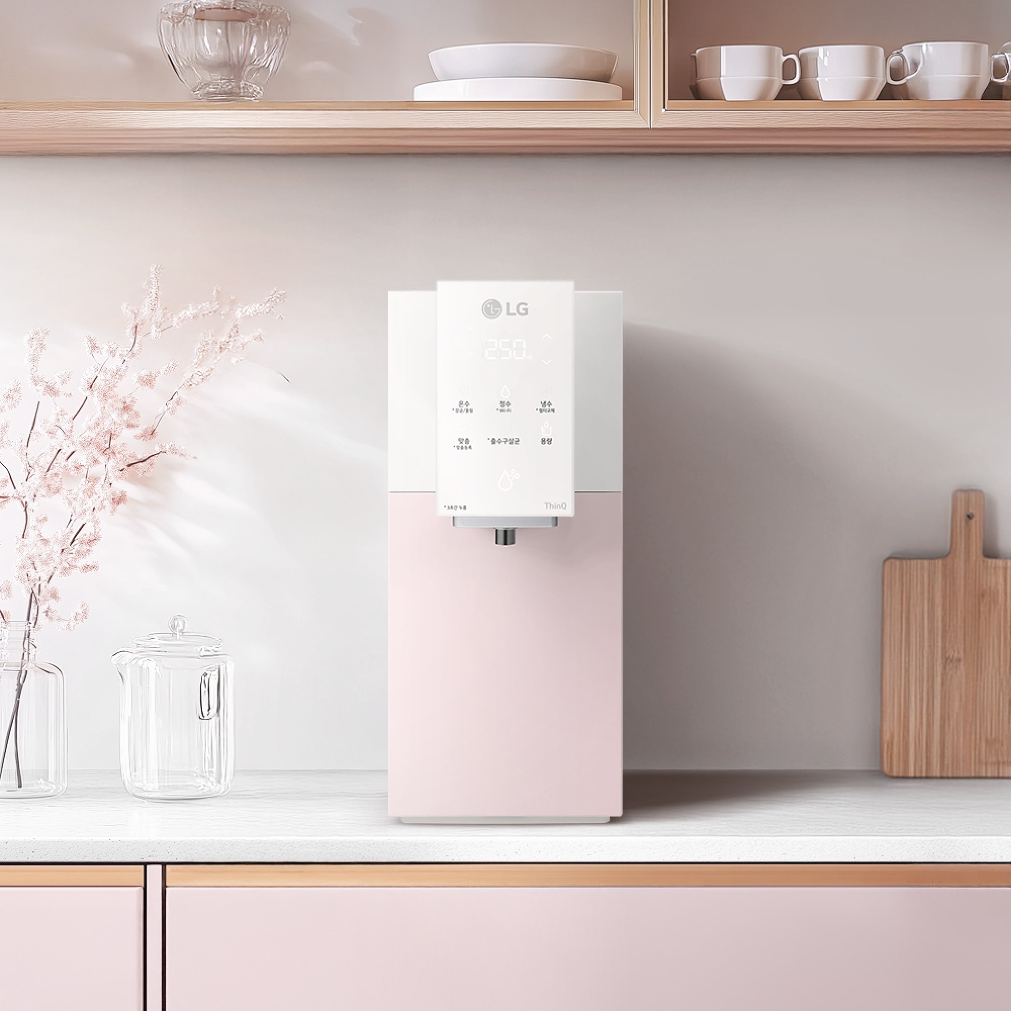정수기 LG 퓨리케어 오브제컬렉션 정수기(맞춤 출수, 냉온정) (WD523VHP.AKOR) 줌이미지 1