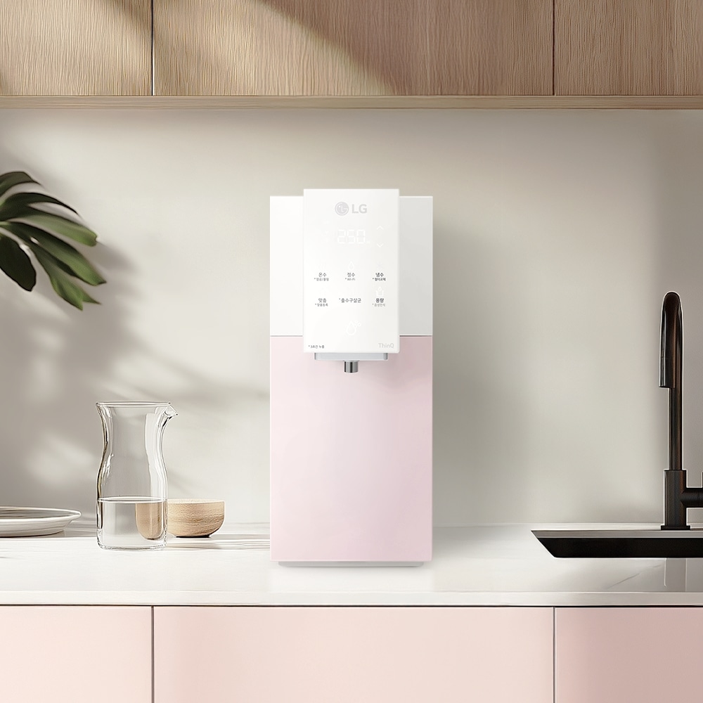정수기 LG 퓨리케어 오브제컬렉션 정수기(음성인식/맞춤 출수, 냉온정) (WD524VHP.AKOR) 메인이미지 1