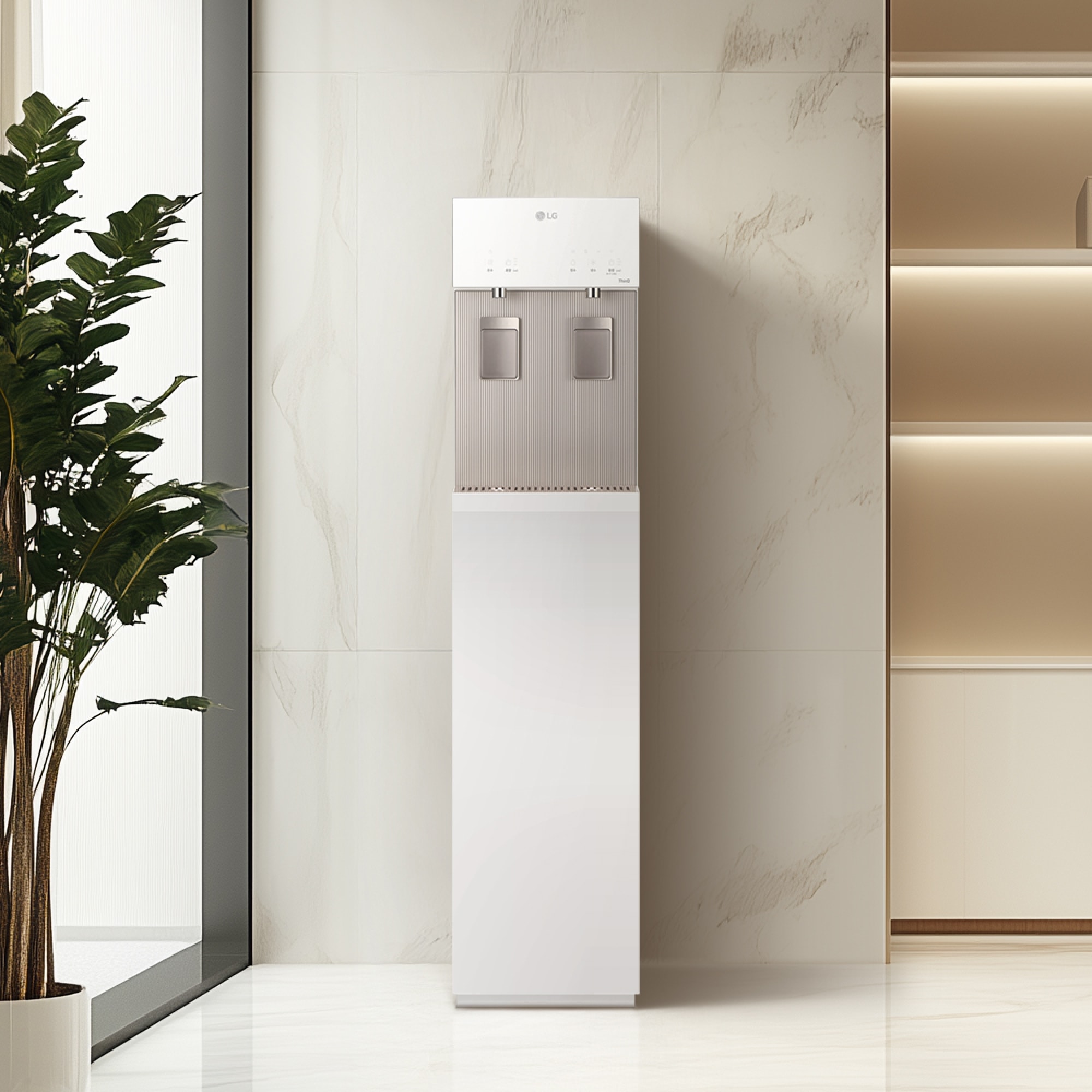 정수기 LG 퓨리케어 오브제컬렉션 정수기 (슬림스탠드, 냉온정) (WS511SH.AKOR) 줌이미지 1