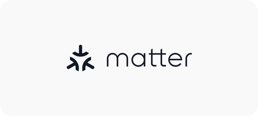 matter 지원 로고