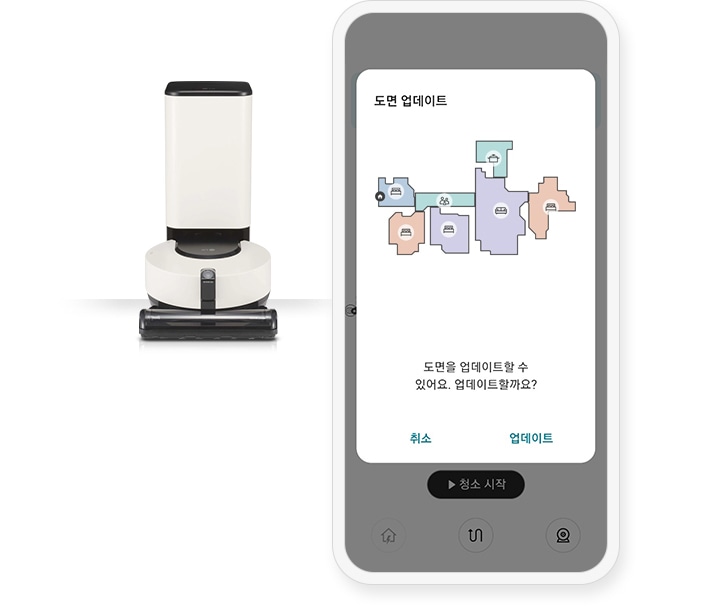 코드제로 R9 올인원타워 제품 마이존 - 지도 업데이트 추천 예시