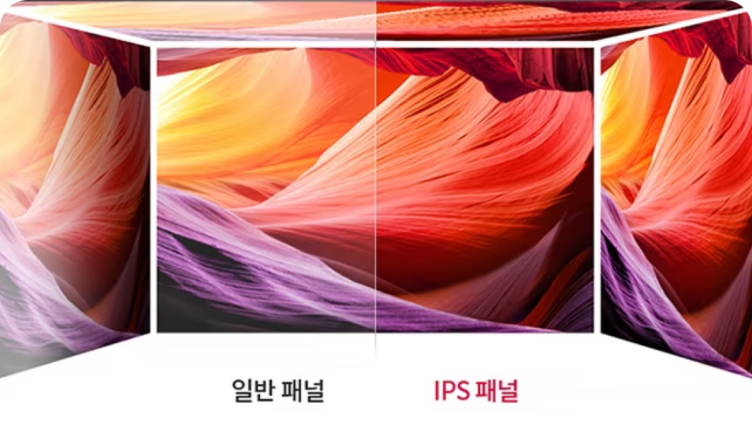 일반 패널과 IPS 패널 차이