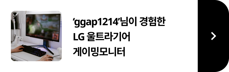 ggap1214님이 경험한 LG울트라기어 게이밍 모니터 후기 보러가기