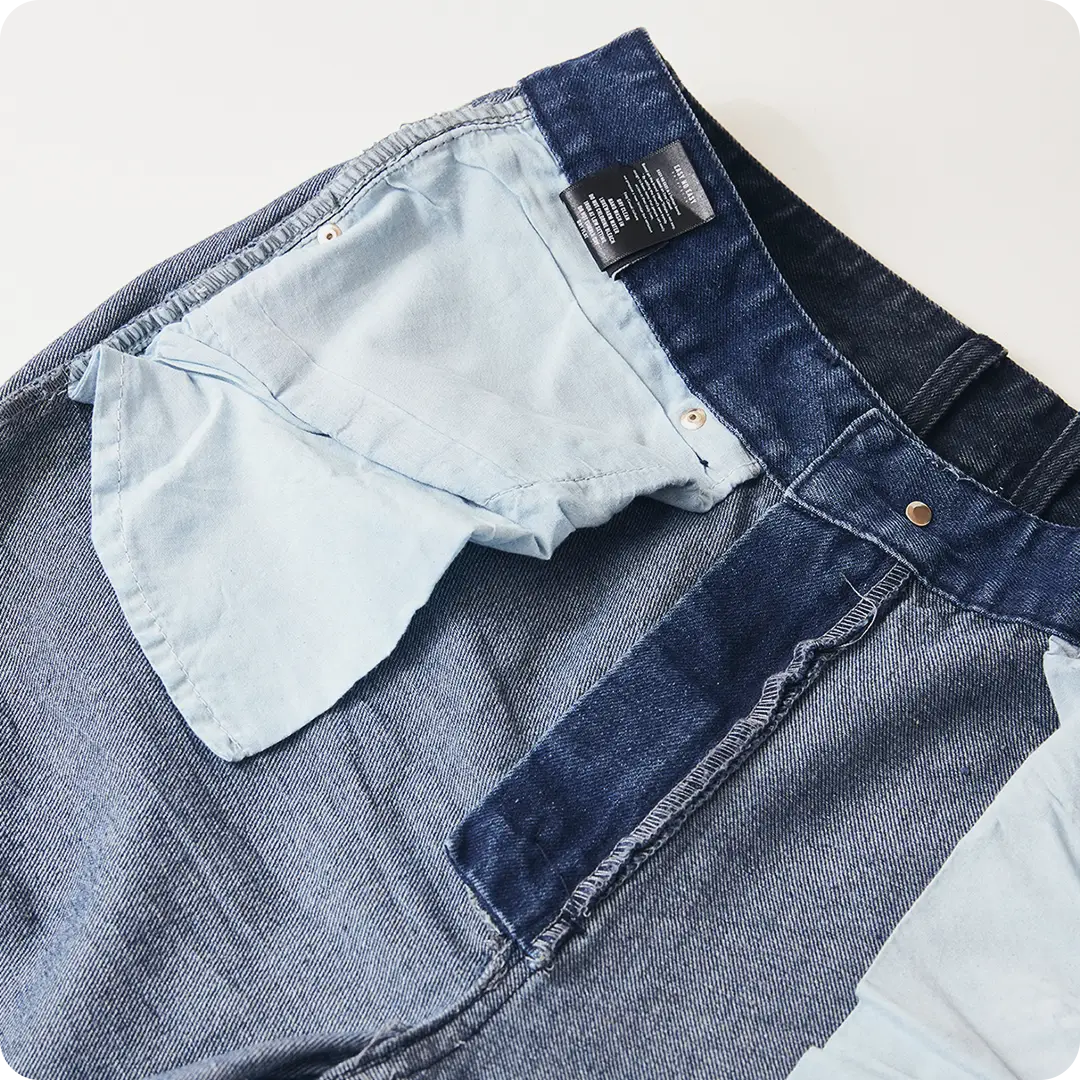 다크 워싱 진 물 빠짐 방지 방법 안내 이미지