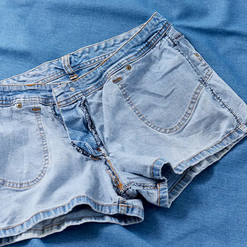 데님 뒤집어 세탁하는 방법 안내 이미지