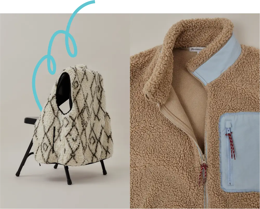 플리스 제품 이미지