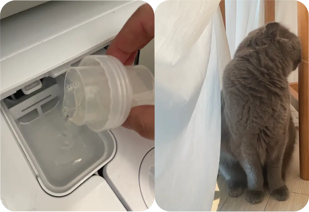 이불 세탁 방법 안내 이미지