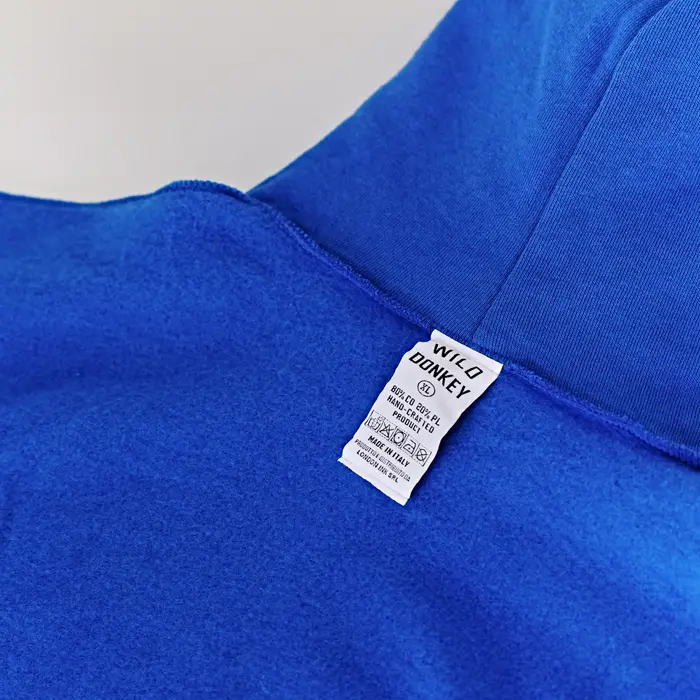 프린티드 후디 세탁 방법 안내 이미지