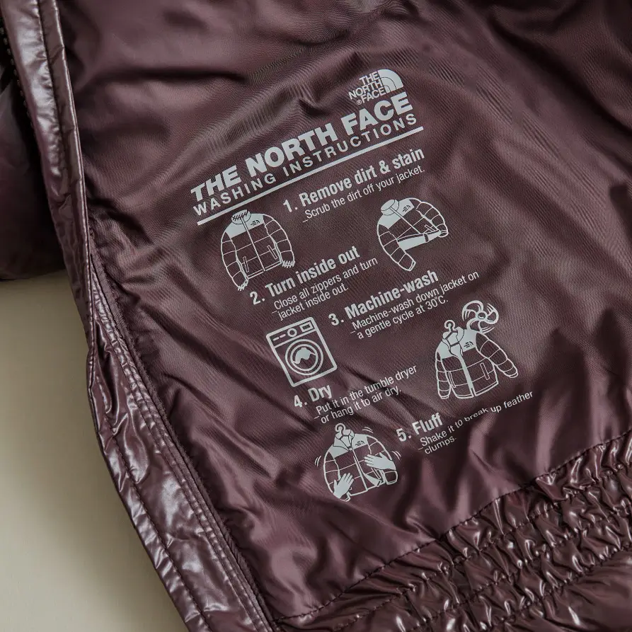 푸퍼 세탁 방법 안내 이미지