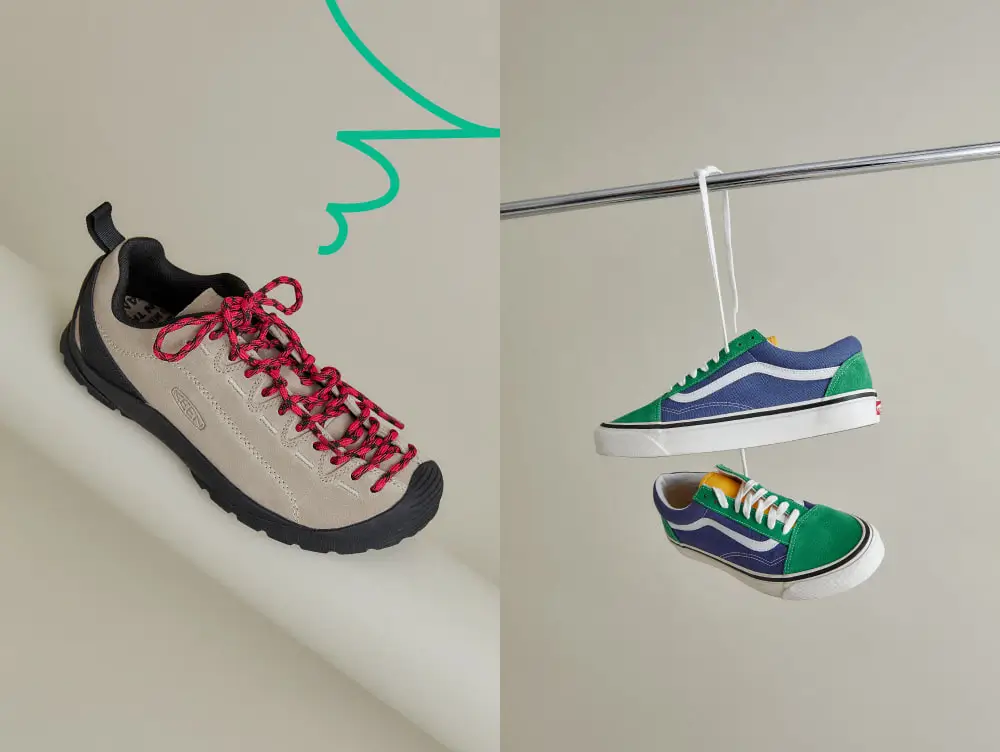 스웨이드 스니커즈 제품 이미지