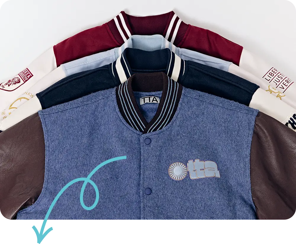 바시티 재킷 제품 이미지