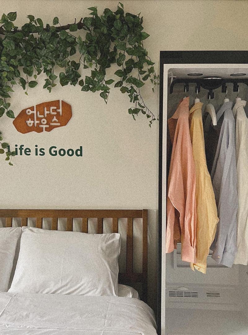 침대 옆 스타일러
