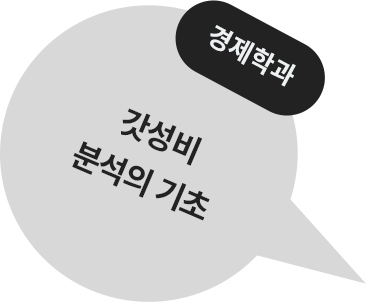 경제학과 말풍선