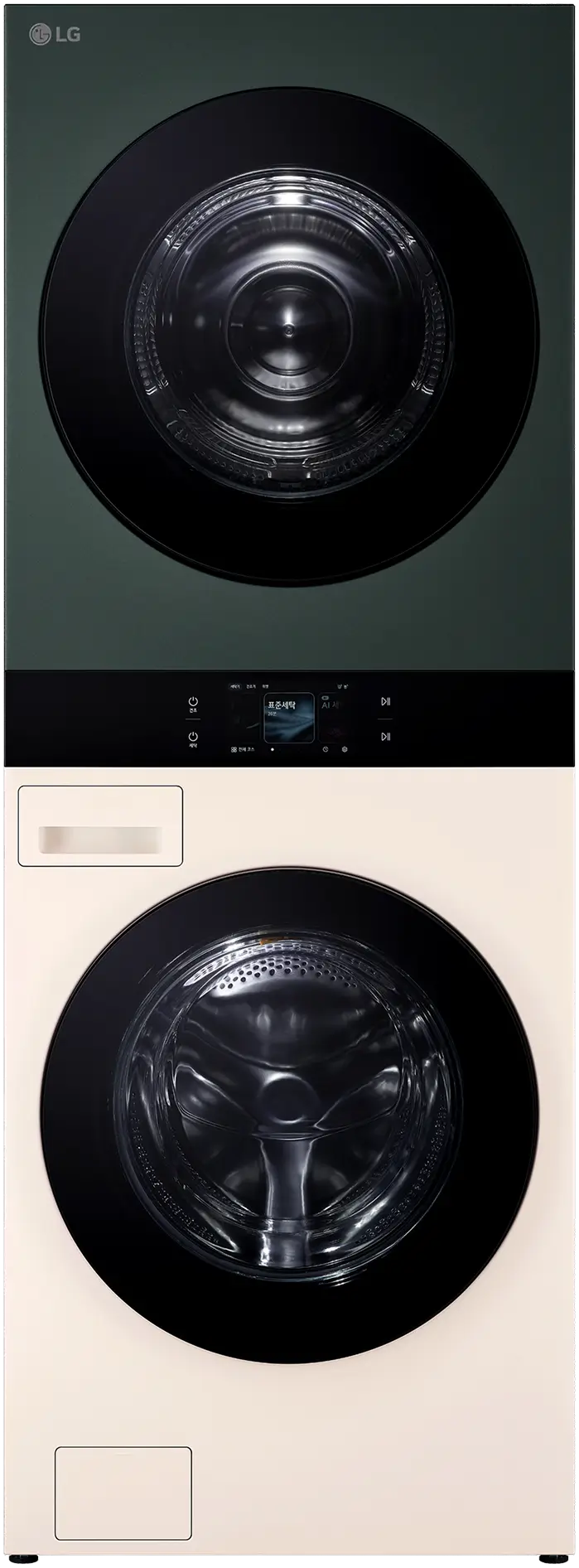 국내 최대 동일 용량 세탁, 건조 25kg AI 워시타워 