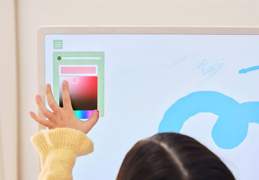 LG 스탠바이미 2 Draw with Me 앱 화면