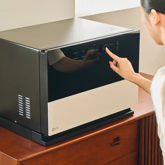 생선 구이 후 바로 클린 탈취가 가능한 광파오븐