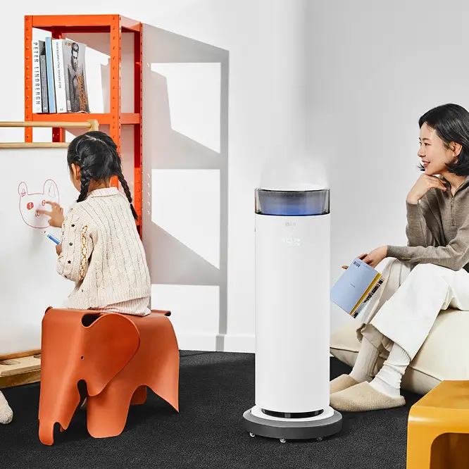 가습 성능과 소음 기준까지 모두 충족한 HH인증으로 아이방에 사용해도 믿을 수 있는 하이드로에센셜