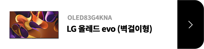 LG 올레드 evo (벽걸이형) / OLED83G4KNA / 제품보러가기