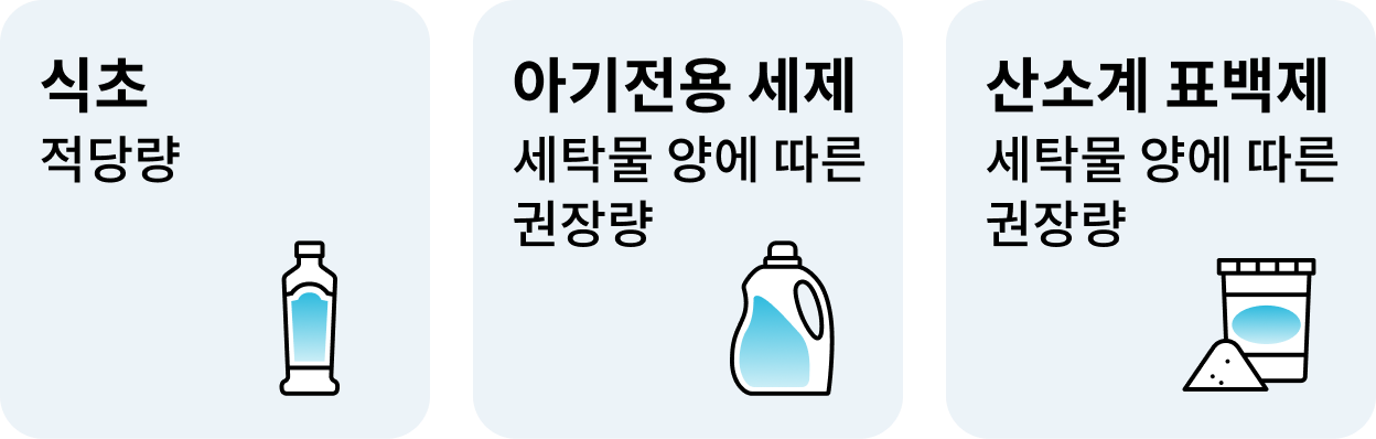 준비물과 용량