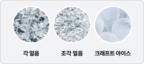 각 얼음, 조각 얼음, 크래프트 아이스 이미지.