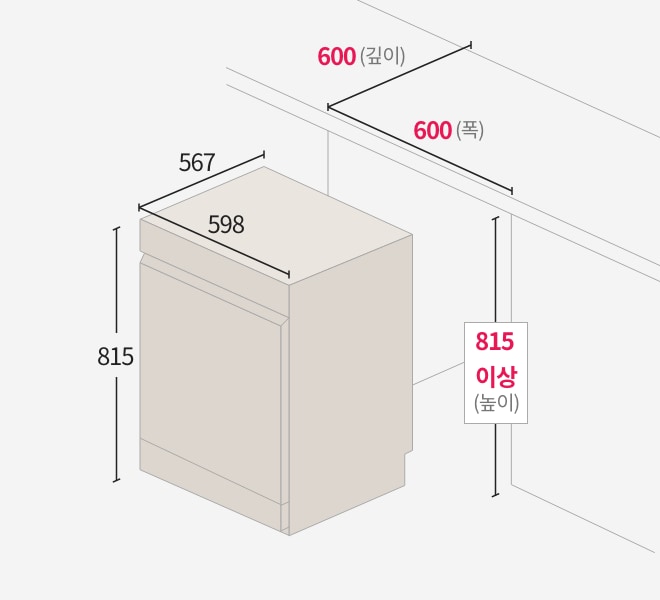 제품 설치공간