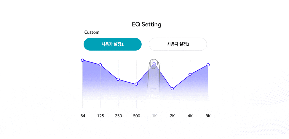 EQ 사용자 설정