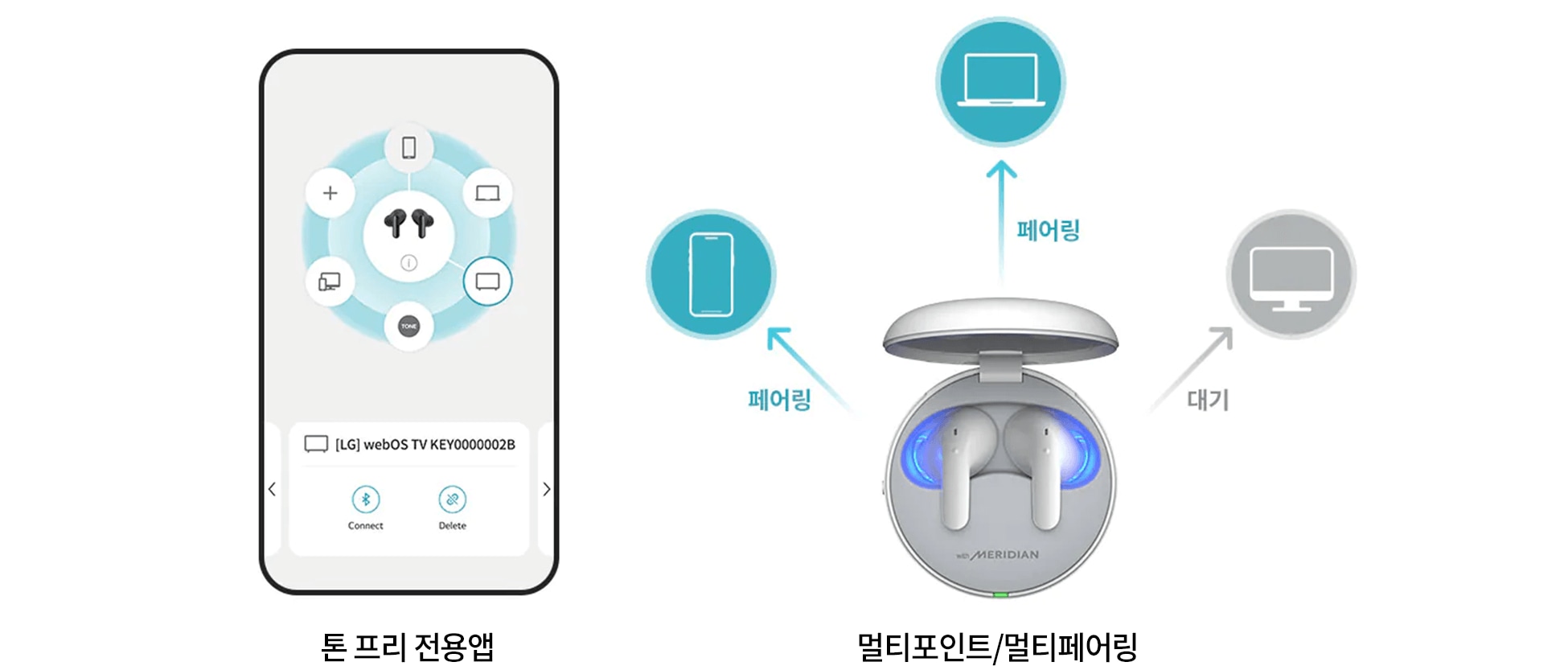 멀티 포인트 & 멀티 페어링