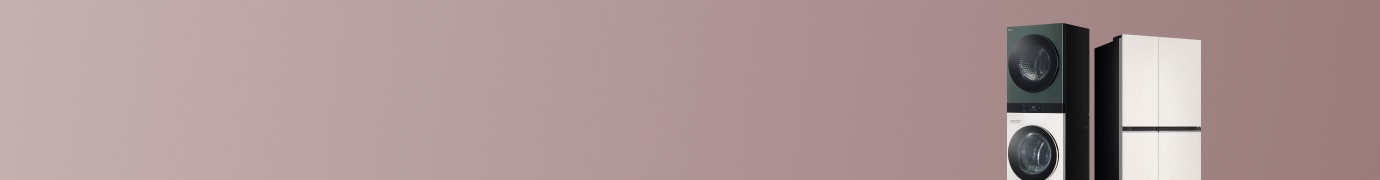 우측 오브제컬렉션 무선청소기, 로봇 청소기 배치된 이미지.