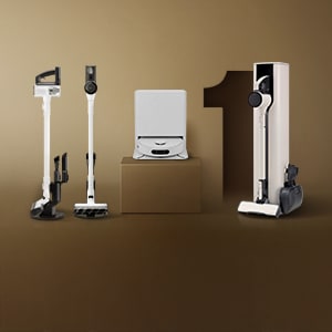 LG 코드제로 무선청소기 3대 배치