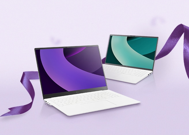 LG 노트북 2대, Windows 11 탑재